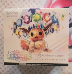 Pokemon Elite Trainer Box Prismatic Evolutions Pokemon Center Exclusive ETB - Image 1