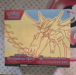 Pokemon Elite Trainer Box Paradox Rift Pokemon Center ETB Exclusive Roaring Moon - Image 1