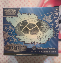 Pokemon Elite Trainer Box Stellar Crown Pokemon Center ETB Exclusive - Image 1