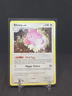 Blissey Mysterious Treasures Holo Rare Pokemon TCG Swirl 5/123 - Image 1
