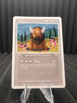 Tauros (Tutu) 62/77 - PokePu V2 Fan Art - Pokemon NM - Image 1