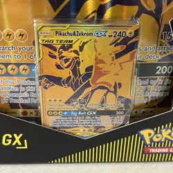 Pokemon Pikachu & Zekrom GX Tag Team Premium Collection Box New Sealed 820650809910 - Image 3