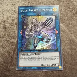 Code Talker Inverted - IGAS-EN096 - Super Rare 1st Ed Yugioh - LP - Image 1