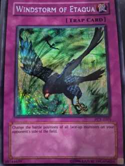 Yu-Gi-Oh! Promo Set Windstorm of Etaqua, Anti-Spell Fragrance, Thousand Knives - Image 1