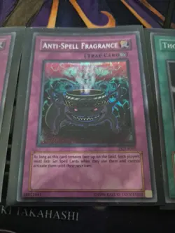 Yu-Gi-Oh! Promo Set Windstorm of Etaqua, Anti-Spell Fragrance, Thousand Knives - Image 3