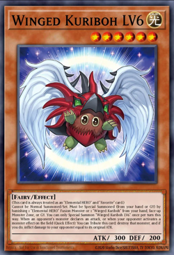 Winged Kuriboh LV6 BLTR-EN001 - Secret Rare - NM - YUGIOH TCG - Image 1
