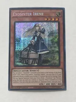 Yugioh Exosister Irene MP23-EN254 Secret Rare 1st Ed NM - Image 1