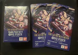 One Piece The Azure Sea's Seven Double Pack Set Vol. 9 + 2 Booster Packs - Image 1
