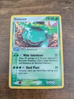 Pokemon TCG Venusaur Holo Rare Card 6/17 Pop Series 2 - Image 1