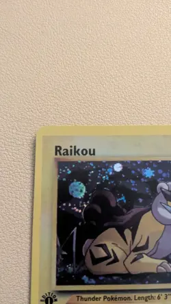 Pokemon TCG Raikou Neo Revelation Holo Card 13/64 Unlimited Rare - Image 4