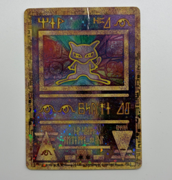 Pokemon TCG Ancient Mew Promo Holo Rare Vintage Card Damaged - Image 1