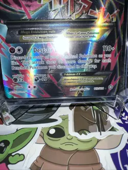 Pokemon TCG M Gardevoir EX Full Art 112/114 Steam Siege Ultra Rare Card - Image 3
