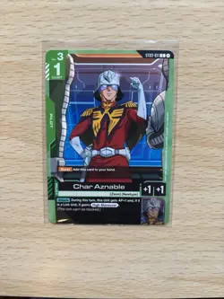 Char Aznable - Zeon’s Rush ST03-011 C NM - Gundam TCG Card Game - Image 1