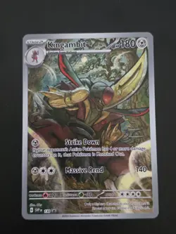Kingambit 130 Sv: Scarlet & Violet Promo Cards Holo - Image 1