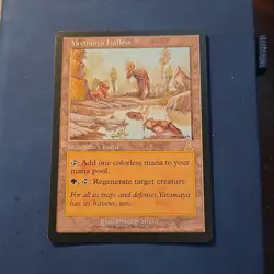 Wizards Magic: The Gathering Yavimaya Hollow Legendary Land Douglas Shuler - Image 1