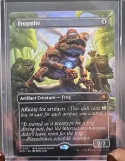 Frogmite (Borderless) Special Guests MTG Regular Near Mint - Image 3