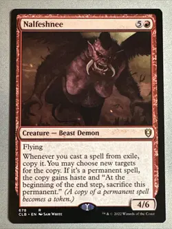 MTG / Nalfeshnee / CLB / #678 / Regular / Rare / NM - Image 1