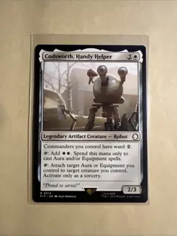 MTG Codsworth, Handy Helper PIP 0014 R NM Regular - Image 2