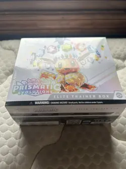 Pokemon TCG Scarlet & Violet Prismatic Evolutions Elite Trainer Box - Image 1