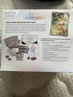 Pokemon TCG Scarlet & Violet Prismatic Evolutions Elite Trainer Box - Image 2