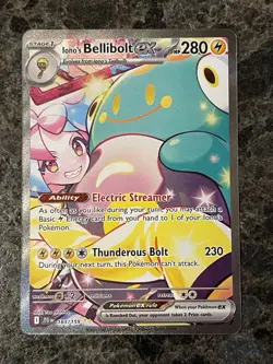 Ionos Bellibolt ex 183/159 Journey Together Special Illustration Rare Pokemon NM - Image 1