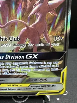 Pokemon TCG Sun & Moon Espeon Deoxys GX SM240 Full Art Black Star Promo NM! - Image 4