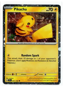 Pokemon Temporal Forces Cosmo Holo 051/162 Pikachu Collector Chest 2024 - Image 1