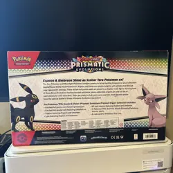 POKEMON TCG Prismatic Evolutions Premium Figure Collection ✅In hand ✅Sealed - Image 2