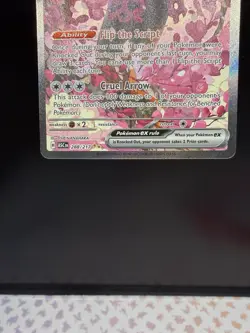 Pokemon TCG Ascended heroes Fezandipiti Ex 288/217 Special Illustration Rare NM - Image 4