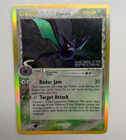 2005 Pokemon EX Delta Species Crobat Reverse Holo #2/113 - Image 1