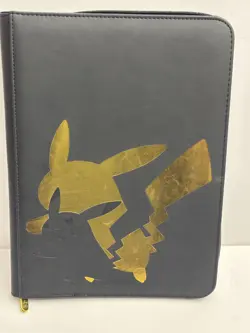 Pokemon Elite Series: Pikachu 9-Pocket Zippered PRO-Binder Organizer Storage 74427157722 - Image 4