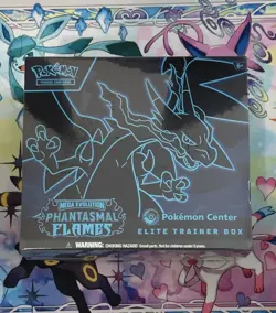 Pokemon Phantasmal Flames Pokemon Center Exclusive Elite Trainer Box ETB - Image 1