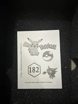 2024 BOX POKEMON Last Evolutions Limited Edition Sticker #182 Duskull - Image 2