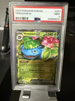 2024 Venusaur Ex Stellar Crown - Mint PSA 9- Pokemon - Graded - Image 1
