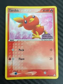 Pokemon TCG Torchic 83/110 Reverse Holo Common EX Holon Phantoms DMG - Image 1