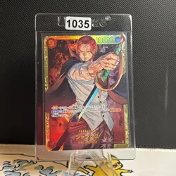 One Piece Shanks Secret Rare OP01-120 SEC Japanese (1035) - Image 1