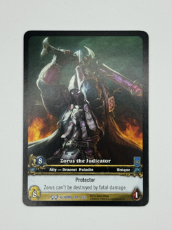 World of Warcraft TCG Illidan 144/252 Extended Art Zorus the Judicator - Image 1