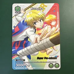 Union Arena Hunter X Hunter Super Pre-Release Kurapika HTR-1-072 Promo Card - Image 1