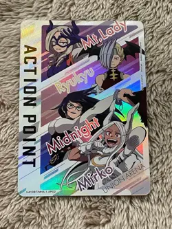 Union Arena Action Point My Hero Academia Midnight ub10BT Playable - Image 1