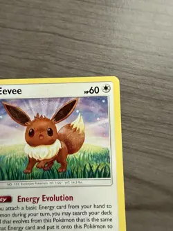 Pokemon TCG Eevee Card 101/149 Sun And Moon NM - Image 3