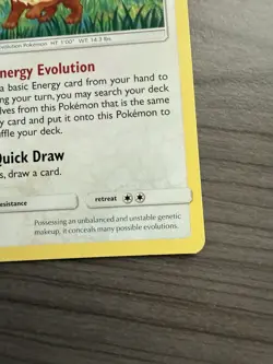 Pokemon TCG Eevee Card 101/149 Sun And Moon NM - Image 5