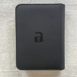 Vault X: Premium Exo-Tec 4-Pocket Zip Binder Folder 160 cards Black Side Loading - Image 3