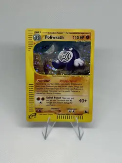 Pokemon TCG Skyridge Poliwrath Holo Rare Card H24/H32 - Image 1