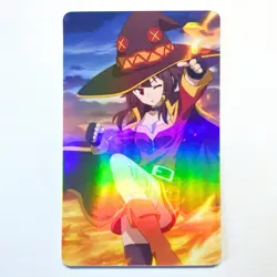 KonoSuba Megumin Sexy Doujin Waifu Girl Anime Art Goddess Card - Image 1
