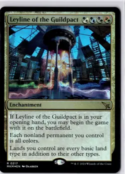 Leyline of the Guildpact Murders at Karlov Manor Foil NM R 0217 - Image 1
