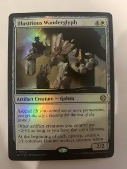 Illustrious Wanderglyph Commander: the Lost Caverns of Ixalan Foil - Image 1