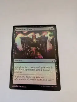 Infectious Inquiry Phyrexia: All Will Be One Foil MTG - Image 1