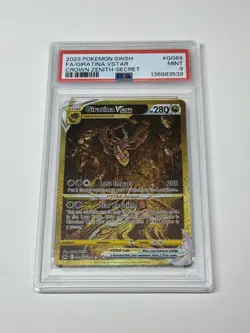 2023 Pokemon SWSH Crown Zenith Giratina VSTAR Galarian Gallery #GG69/GG70 PSA 9 - Image 1