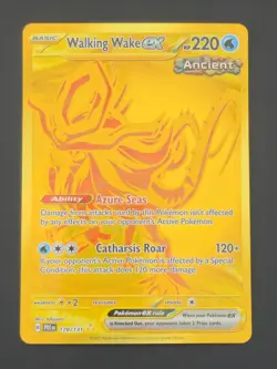 Pokemon TCG Walking Wake EX 178/131 Hyper Rare Prismatic Evolutions - Image 1