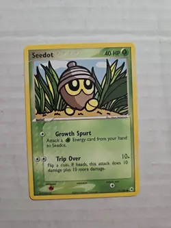 Seedot - 71/101 EX Hidden Legends - Pokemon TCG - - Image 1